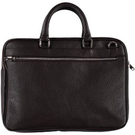 Resim Kahve Evrak Çantası - Slim Fit / Kahve / 00 