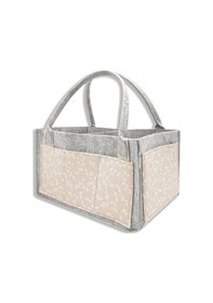 Resim Babyjem 772 Somon Keçe Anne Bebek Bakım Çantası Çiçek 