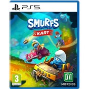 Resim Sony PS5 Smurfs Kart Oyun Şeffaf 