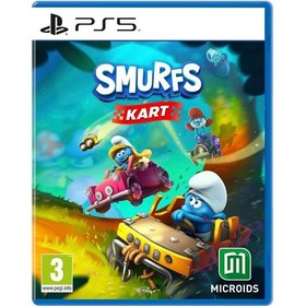 Resim Sony PS5 Smurfs Kart Oyun Şeffaf 