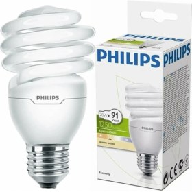 Resim Philips 2700K Enerji Tasarruflu Spiral Ampul - 1883 Sarı Işık 3 Adet 