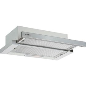 Resim Estyle Fashion Esty 1350 60 Cm Beyaz Aspiratör 