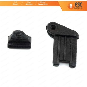 Resim Bmw E38 E39 E46 E60 E65 E66 E67 için Arka Perde Kızak Klips Seti N11.1801 