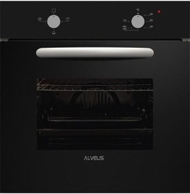 Resim Alveus MFA 604 M - GLS 640 BL - F17/60 Siyah Ankastre Set 