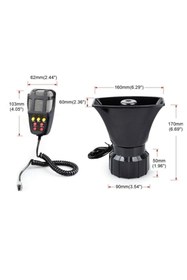 Resim Autowise Her Araca Uyumlu 7 Sesli Megafonlu Konuşmalı Oto Siren 
