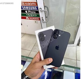 Resim Apple iPhone 16 İkinci El YD | 128 GB | Siyah 