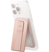 Resim Telefon Modelleri Ile Uyumlu Kartlık Heldro Id Serisi Manyetik Stand Olma Özelliği Flexgrip Band Blush 