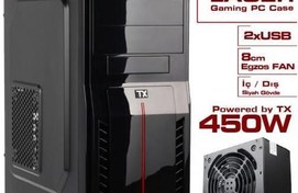 Resim TX Laser 450W (4x SATA , 4 x IDE) SSD Ready ATX Kasa 