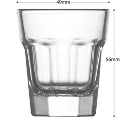 Resim Lav, Aras 6'lı Likör Bardağı, Aras, ARA209F45 Cc, Şeffaf 