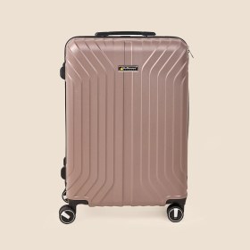 Resim Hoffmanns Vertical Line Orta Boy Abs Valiz - Platin - 66X45X26 cm 