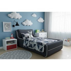 Resim Puf Bebe Montessori Serisi _yumuşacık Puf_çocuk_bebek_minderli Yatak 120x200 Ölçüde (YATAK DAHİLDİR) 