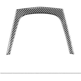 Resim Xt5 2016-2020 Araba Aksesuarları İçin Karbon Fiber Orta Konsol Kapağı Döşeme Çıkartması 