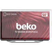 Resim Beko Uyumlu B50 C 885 A Tv Ekran Koruyucu - Beko Uyumlu 50" inç 126 cm Tv Ekran 