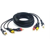 Resim Swat 3rca-3rca Görüntü Ve Ses Kablosu 5 Metre Gold Seri 