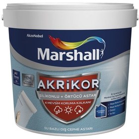 Resim Marshall Akrikor Silikonlu Örtücü Astarı 2,5 Lt 2,5 L 