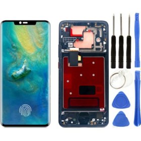 Resim Te Huawei Mate 20 Pro Uyumlu Çıtalı Lcd Ekran Dokunmatik + Tamir Seti 
