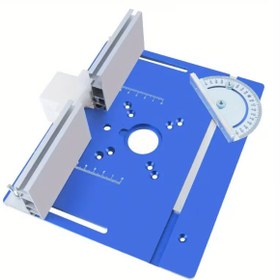 Resim BGA profesyonel 3'lü Freze tezgahı 1. kalite alüminyum set freze tabanı yönlendirici plakası 