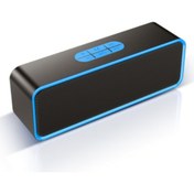Resim Artspot ARTSPOTSC211 Çok Fonksiyonlu Bluetooth Hoparlör - Mavi (Yurt Dışından) 