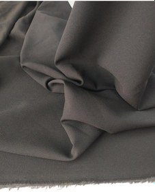 Resim Telalı Siyah Renkte Krep Kumaş 150x200cm-11291 