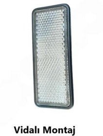 Resim Motobisavm Reflektör Beyaz - Vidalı 