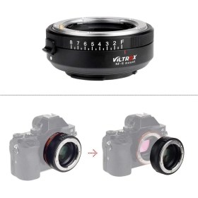 Resim Viltrox Nf-E Manual-Focus F To Sony E Mount Camera 