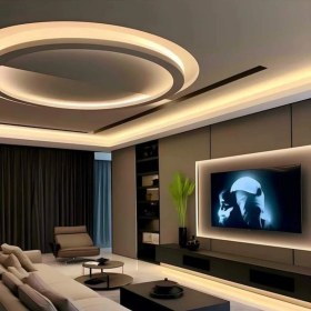Resim Burul 20m Gün Işığı Gizli Işık Bandı Seti - Tavan, Tv Ünitesi, Mobilya, Salon Oda Ambiyans Aydınlatma 