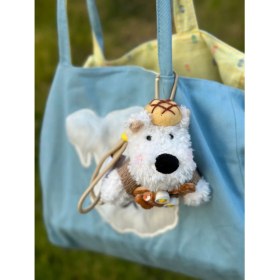 Resim OIMG Yeni 1 Adet Karikatür Çanta Çekicilik Anahtarlık Sevimli Iyi Şanslar Hediye Peluş Oyuncaklar Bebekler (Yurt Dışından) 