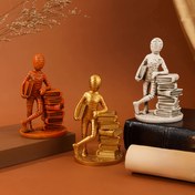 Resim Okuma Kölesi, Reçine Süsler, Ev Çalışma Dekorasyonları, El Sanatları, Yaratıcı Kitaplık Dekorasyonları, El Sanatları 