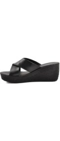 Resim Papuçcity Pierre Cardin PC-6953 Orto Pedik Dolgu Topuk Kadın Günlük Terlik 