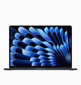 Resim MacBook Air 15" M2 Çip 8 Çekirdekli CPU ve 10 Çekirdekli GPU 512GB Gece Yarısı Dizüstü Bilgisayar MQKX3TU/A 