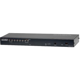 Resim Aten Kh1508Aı 8 Port Cat 5 High Density Kvm Over Ip Switch Aten