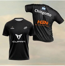 Resim Snapbuy Yeni Padel Spor Tişört, Hızlı Kuruyan 3dt Baskılı Erkek Ve Kadın Yazlık Gömlekkoyu Gri Koyu Gri 