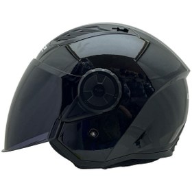 Resim LS2 AIRFLOW 2 SİYAH KASK SİYAH CAM 