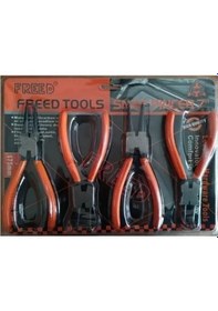 Resim Freed Tools Sb Global Freed 4'lü Sekman Pense Seti No:7 180mm 
