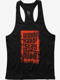 Resim BLUU Hmblw Fitness Gym Tank Top Sporcu Atleti 