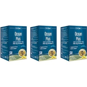 Resim Ocean Plus Balık Yağı Omega3 1200 Mg 50 Softjel Kapsül 3 Adet 