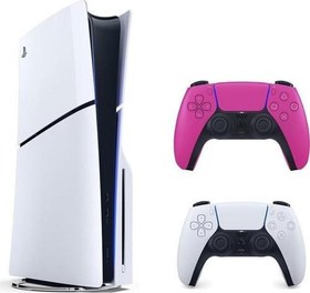 Resim Playstation 5 Slim CD'Lİ +2. Pembe Dualsense Oyun Konsolu 
