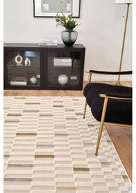 Resim Kaşmir Halı 7/24 Luna Glow 80x300 CM Salon Mutfak Halısı Kilim 