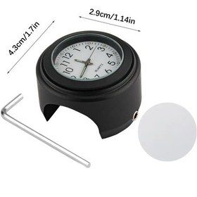 Resim 22-25mm Motosiklet Gidonu İzle Motosiklet Saat Su Geçirmez Motosiklet İzle Blue Amerika Birleşik Devletleri Diğer 