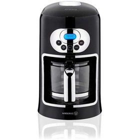 Resim KORKMAZ A866 Drippa Lcd Li Filtre Kahve Makinesi Siyah 