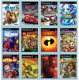 Resim Sony Playstatıon 2 - En Güzel 12 Çocuk Oyunu - Sadece Çipli Cihazlar Için! 