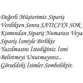 Resim yzc home size dair... K108 Ty Ekru Renk Isme Özel Isimli Baskılı Bebek Yastık Tulum Şapka Eldiven Set Hastane Çıkışı 