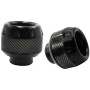 Resim Shineyee "dayanıklı Alüminyum Motosiklet Ön Çatal Koruyucu - Siyah 1 Çift " 