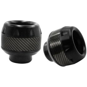 Resim Shineyee "dayanıklı Alüminyum Motosiklet Ön Çatal Koruyucu - Siyah 1 Çift " 