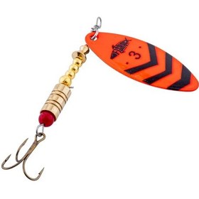 Resim Döner Kaşık - Fishack Glidex - Orange Flash - 7g - No:3 - Alabalık/turna/levrek Olta Kaşığı 