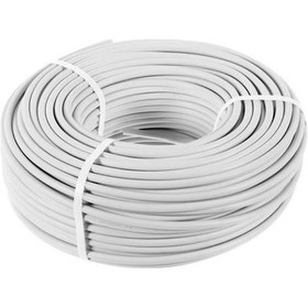 Resim (50 Metre) 3x2.5 Ttr Cca Elektrik Kablosu-cca Kablo Beyaz 3x2.5 