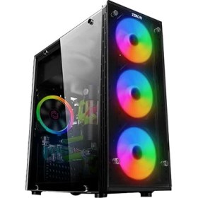 Resim Zeiron Panzer Pro X12 Ryzen 5 5600X 8gb 256GB M.2 Ssd+1tb RTX3050 8gb Oyuncu Bilgisayarı 