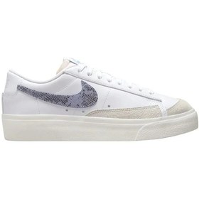 Resim Nıke Blazer Low Kadın Ayakkabı Dv6978-100 Dv6978-100 Beyaz Beyaz 