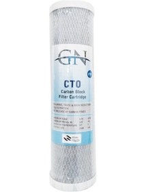 Resim Açık Kasa Su Arıtma Cihazı Filtresi Blok Karbon Cto 10inç 