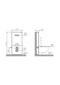 Resim VitrA Vitrus Cam Rezervuar 44626 L Siyah 770-5771-01 Siyah 